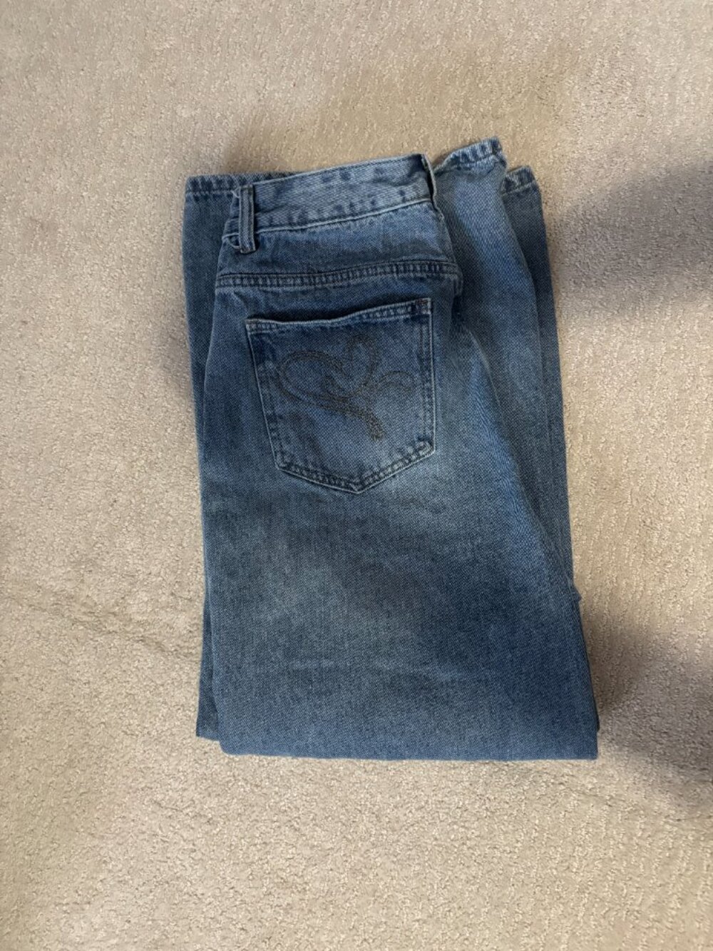 Aelfric Eden - Baggy Fringe Jeans Size 28 - Picture 4 of 5